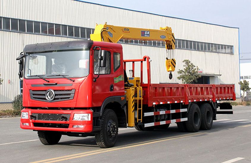 国五东风后双桥10吨,12吨随车吊