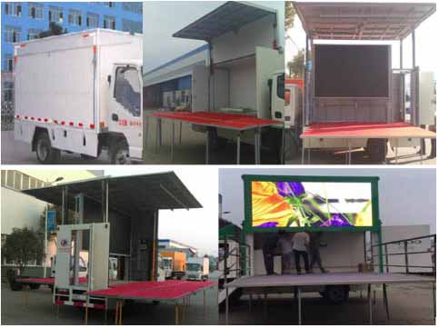 国五江淮康铃流动舞台车