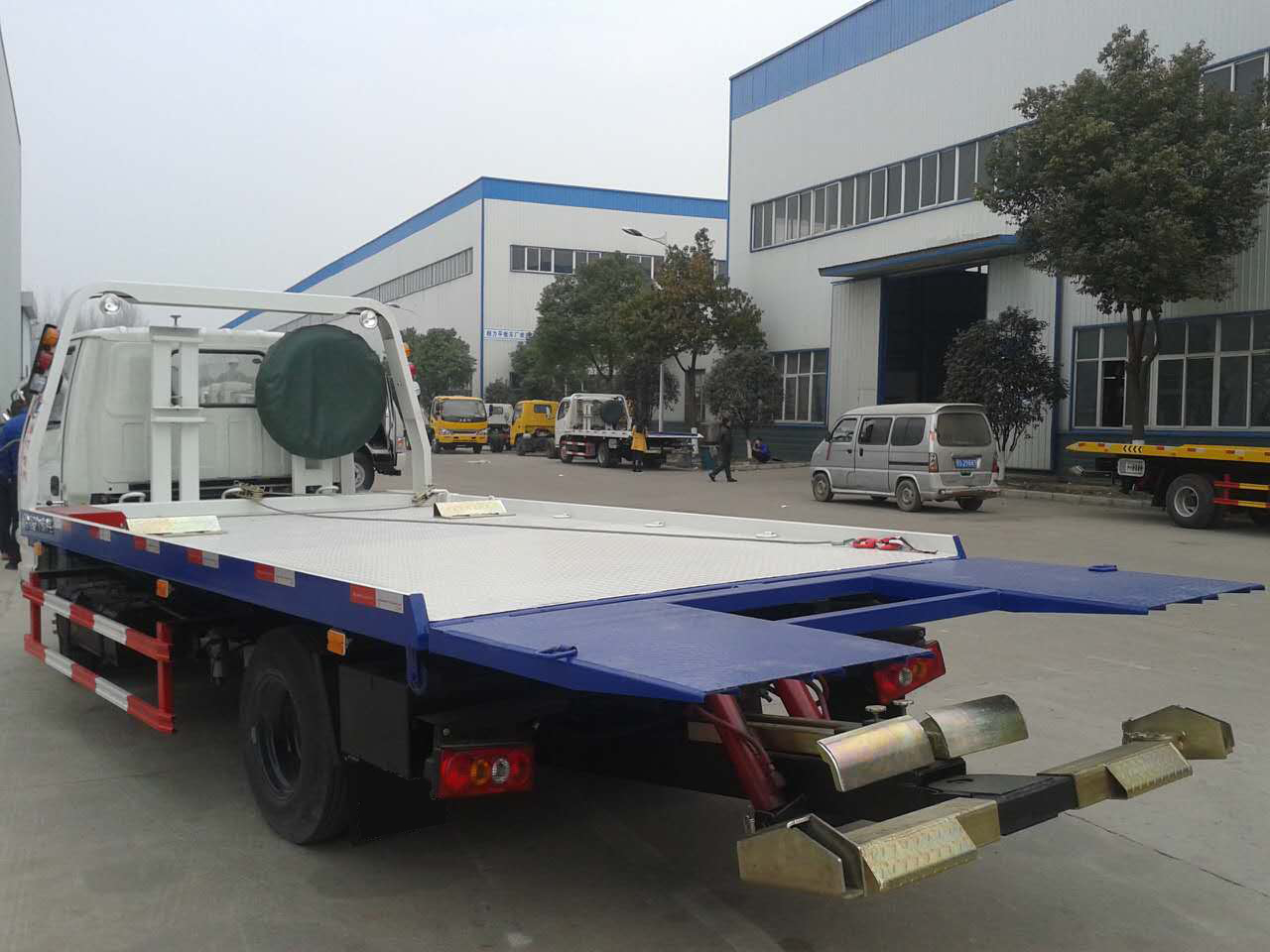 国五江铃蓝牌清障车