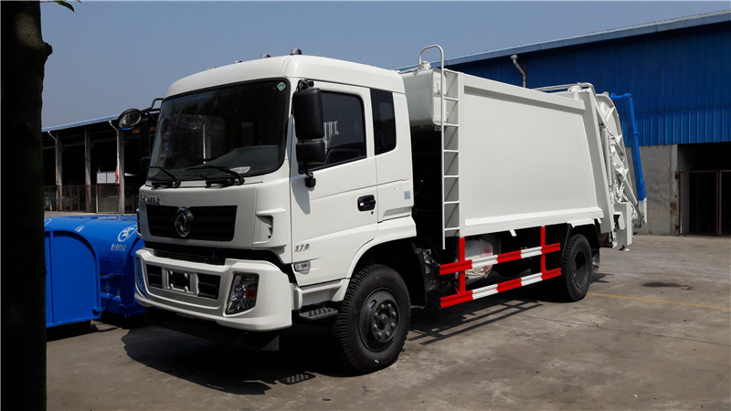 国五东风天锦压缩式垃圾车