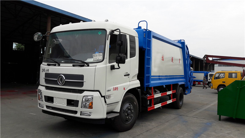 国五东风天锦压缩式垃圾车