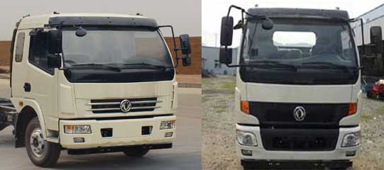 国五东风6方压缩式对接垃圾车