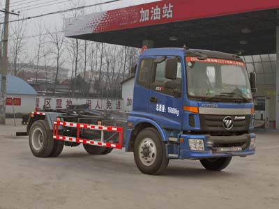 国五欧曼车厢可卸式垃圾车