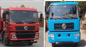 国五东风易燃气体厢式运输车