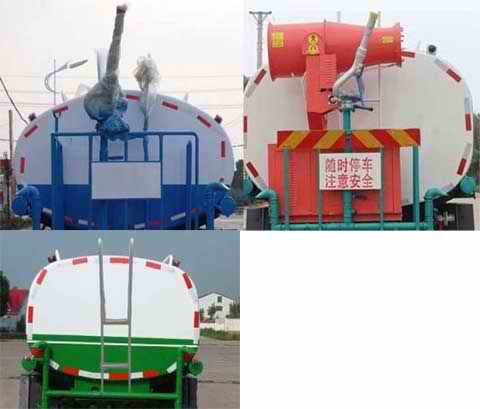 东风国五12吨洒水车