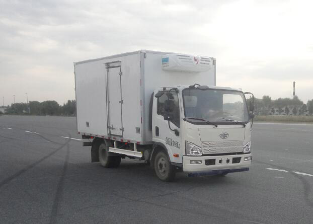 国五解放J6F冷藏车(蓝牌)