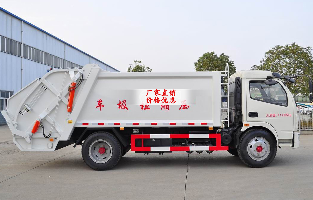 东风凯普特压缩式垃圾车