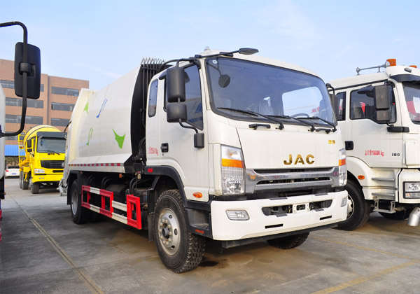 江淮5方压缩式垃圾车