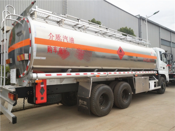 22.5立方东风后双桥铝合金运油车